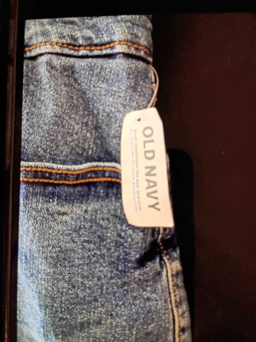 Old Navy Blue Denim Raw-Hem Cutoff Shorts - Picture 5 of 5